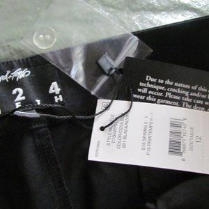 Lord & Taylor Pants - Lord & Taylor Wide Leg Black Long Crops NWT Sz 12 Lord & Taylor Pants - Lord & Taylor Wide Leg Black Long Crops NWT Sz 12